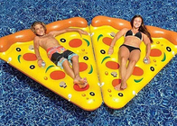 Кровать пляжа плавания партии воды тюфяка поплавка бассейна раздувной пиццы гигантская загорает циновка