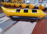 Человек ПВК 3 шлюпки банана раздувной 0.9мм взрывает игрушки воды для озера и моря
