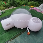 Надувный шатер с пузырьками Дом на открытом воздухе Гигант прозрачный надувный кристаллический купол Шатер с пузырями Отопленный
