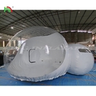 Детская вечеринка Прозрачная надувная купольная пузырьная палатка Прозрачный надувный пузырьный дом