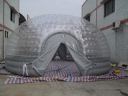 Фабрика на заказ 0,6 мм ПВХ брезент пузырь палатка надувная прозрачная палатка для мероприятия
