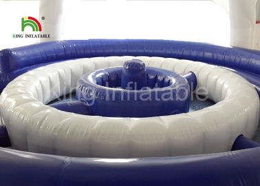 Подгонянные игрушки воды 8 * 5м водоустойчивые раздувные с СГС ЭН71 КЭ крышки шатра