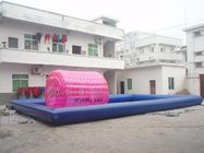 Коммерчески раздувные плавательные бассеины с брезентом PVC шариков 0.9mm ролика воды и воды