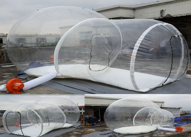 шатер пузыря PVC 1.0mm ясный раздувной/располагать лагерем шатер для Dia партии 4m семьи