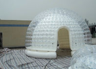 Глобус снежка Кристмас раздувной/ясный шатер пузыря с тюфяком воздуха и застежкой -молнией
