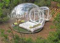 Воздушный шар шатра пузыря коммерчески прозрачной лужайки PVC раздувной диаметр 4 m