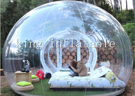 Воздушный шар шатра пузыря коммерчески прозрачной лужайки PVC раздувной диаметр 4 m