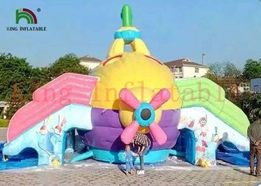 Печатание цифров раздувных водных горок подводной лодки красочное для детей