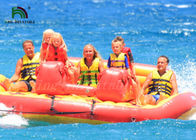 Рыбацкие лодки мухы брезента ПВК раздувные желтые/красная Товабле игрушка УФО для спорт пляжа
