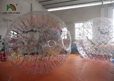 шарик танцев этапа 3m гигантский красный с материалом Платона PVC/TPU горячим загерметизированным воздухом