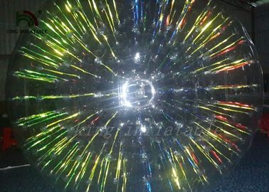 Светя Zorb/ясное раздувное Coloful светя внезапному шарику ролика для завальцовки Grassplot