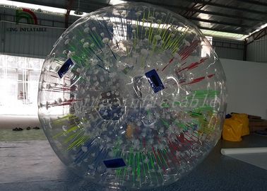 Светя Zorb/ясное раздувное Coloful светя внезапному шарику ролика для завальцовки Grassplot