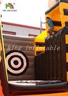 Спортивная площадка желтых/черноты раздувная комбинированная спорта брезентом ПВК для детей