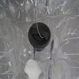 Прозрачный раздувной шарик бампера тела шарика бампера PVC 1,0 mm диаметр 1,2/1,5 m