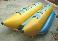 рыбацкие лодки мухы брезента PVC 0.9mm раздувные/шлюпка банана для 6 людей мочат игры