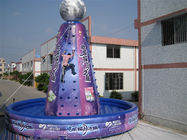 Лиловый гигантский раздувной фиолет оборудования парка атракционов игр спортов