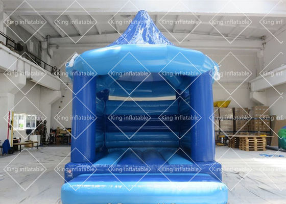 Надувной замок на открытом воздухе белого Carousel 4x3.5m раздувной для пользы свадьбы