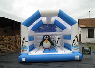 дома прыжка темы пингвина 5m*4m раздувные для детей