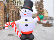 снеговик задворк продуктов рождества 210D Оксфорда 3m раздувной