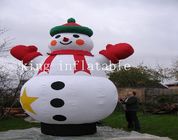 мультфильм снеговика рождества 5mH Inflatables для на открытом воздухе украшения рождества