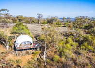 Шатер рамки звезды портативного шатра геодезического купола 5m геодезический с ясной крышкой Pvc