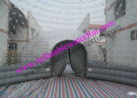 2 8m совместили раздувной шатер пузыря, шатер купола PVC серого цвета случая ясный