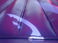 Брезент PVC замка 0.55mm внушительного коммерчески человек-паука скача