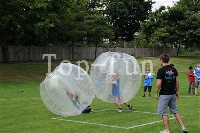 Шарики футбола пузыря PVC/TPU гиганта 1.0mm раздувные Dia 1.2m/1.5m/1.8m