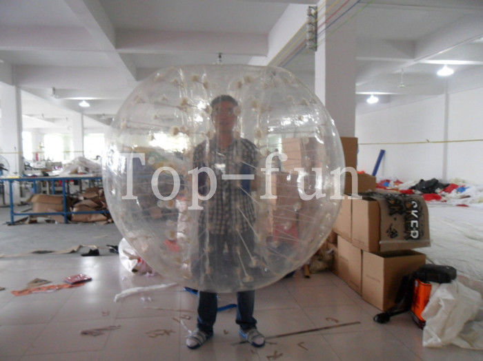 Шарик пузыря Zorbing тела брезента PVC/TPU раздувной, людской шарик завальцовки для спортивной площадки